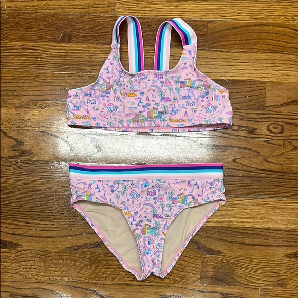 Egg New York Other - Egg New York Girls Printed Bikini Size 10